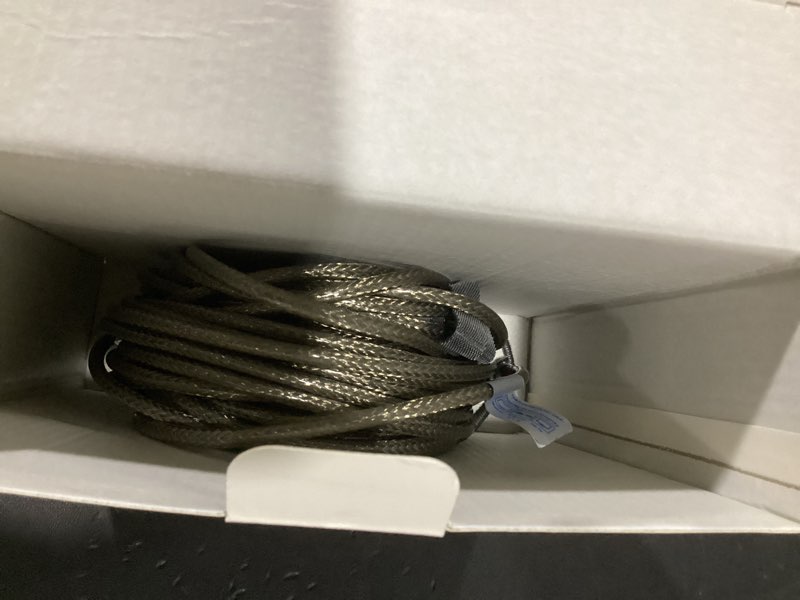 Condition photo showing Good Condition for 4k fiber optic hdmi cable 50ft long - 18 gbps high speed, 4k@60hz 4:4:4 hdcp 2.2 hdr 10, unidirectional hdmi cord with triple-layer industrial grade protection 15 meter / 50 feet 4k hdmi fiber cable 1 pack