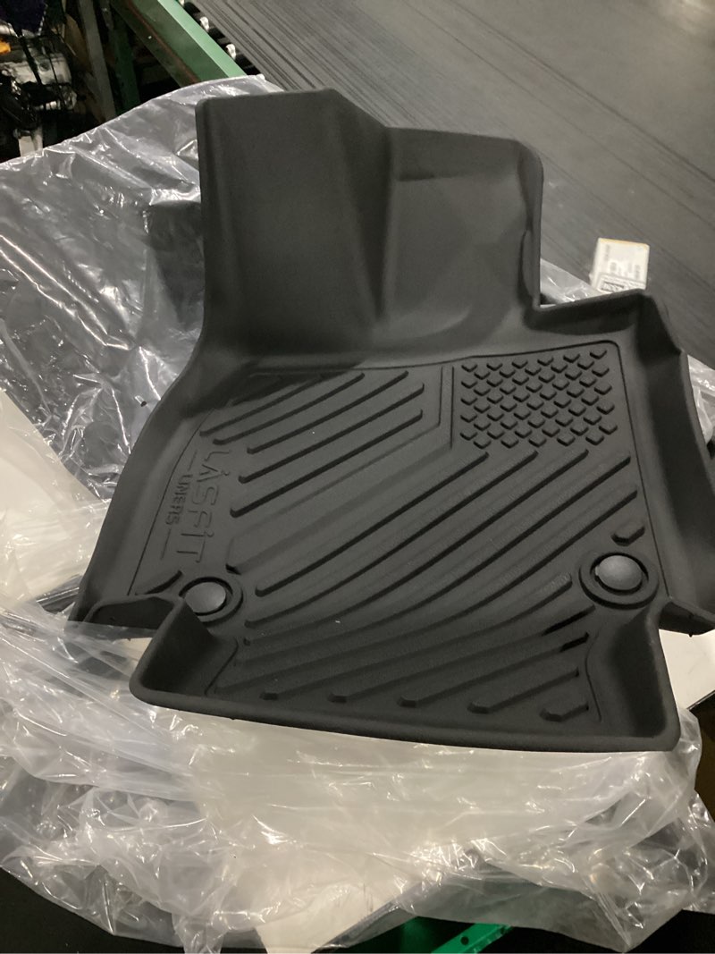 Condition photo showing As Is for lasfit floor mats for chevrolet chevy impala 2014-2020 car floor mats, all weather tpe custom fit floor mats for cars, 1st and 2nd row car floor liners for impala accessories black fit for chevrolet impala 2014-2020 floor mats for chevrolet impala 2014-2020