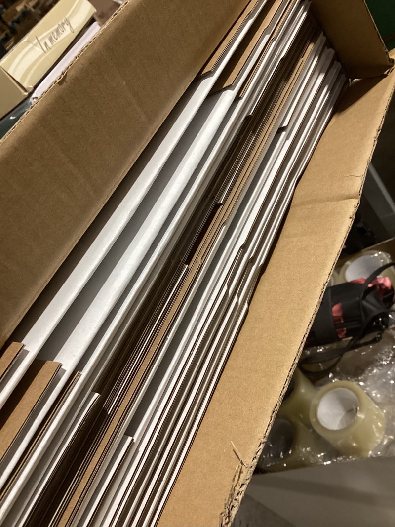 Condition photo showing Good Condition for 4 Pack Comic Book Storage Box, 15.8" X 7.2" X 10.7" Thick Cardboard Comic Long Box with Lids, Holds 150-175 Current/Silver Age Comics, Stackable Comics Books Bin Container Organizer Holder(White)