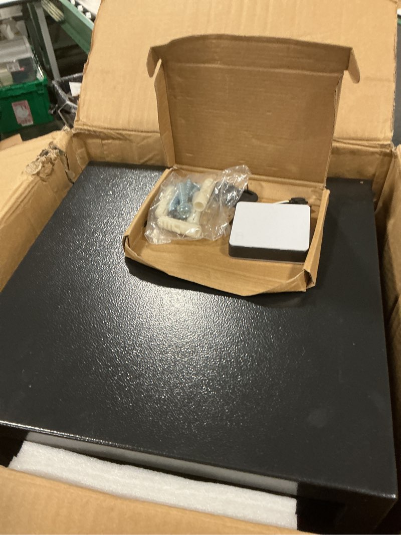 Condition photo showing New/Like New for 2.0 Cuft Biometric Safe Box, Fireproof Safe for Home with Digital Keypad and Spare Keys, Safety Box for Money, Documents, and other Valuables