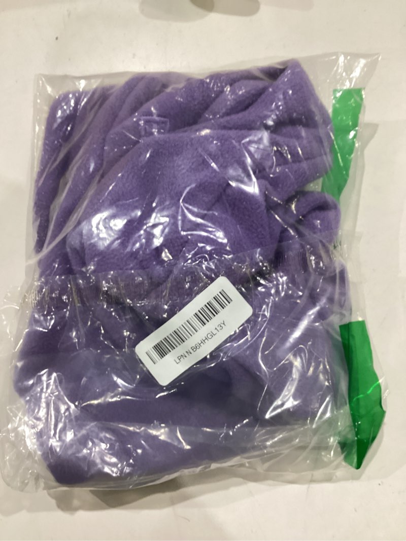 Condition photo showing Good Condition for triwonder kids winter hats balaclava ski mask for boys girls toddlers windproof adjustable cold weather face mask neck warmer light purple