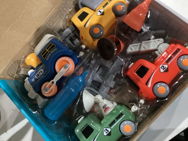 Condition photo showing Good Condition for Train Set for Toddlers w/Steam, Music & Lights - First Choo Choo Train for Toddlers, Electric Train Set for Kids, Magnetic Train Toys, Christmas Birthday Gifts for Boys Girls