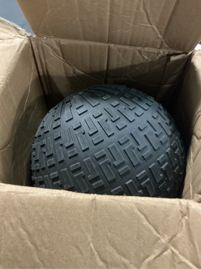Condition photo showing Good Condition for marcy slam ball, 10–50 lbs dead weight, non-bounce, sand-filled medicine ball with durable pvc shell & textured grip for slams, tosses, core & full body training 10 lb