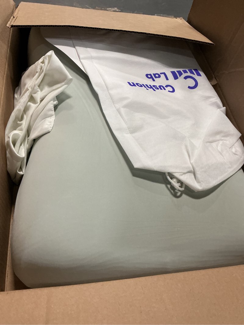 Condition photo showing Good Condition for C CUSHION LAB Deep Sleep Pillow, Patented Ergonomic Contour Design for Side & Back Sleepers, Orthopedic Cervical Shape Gently Cradles Head & Provides Neck Support & Shoulder Pain Relief - Calm Grey