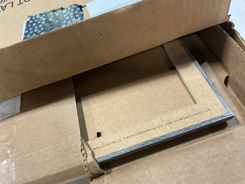 Condition photo showing Good Condition for craig frames arthur picture frame, 20 x 20 inch, gray barnwood 20 x 20 inch gray barnwood