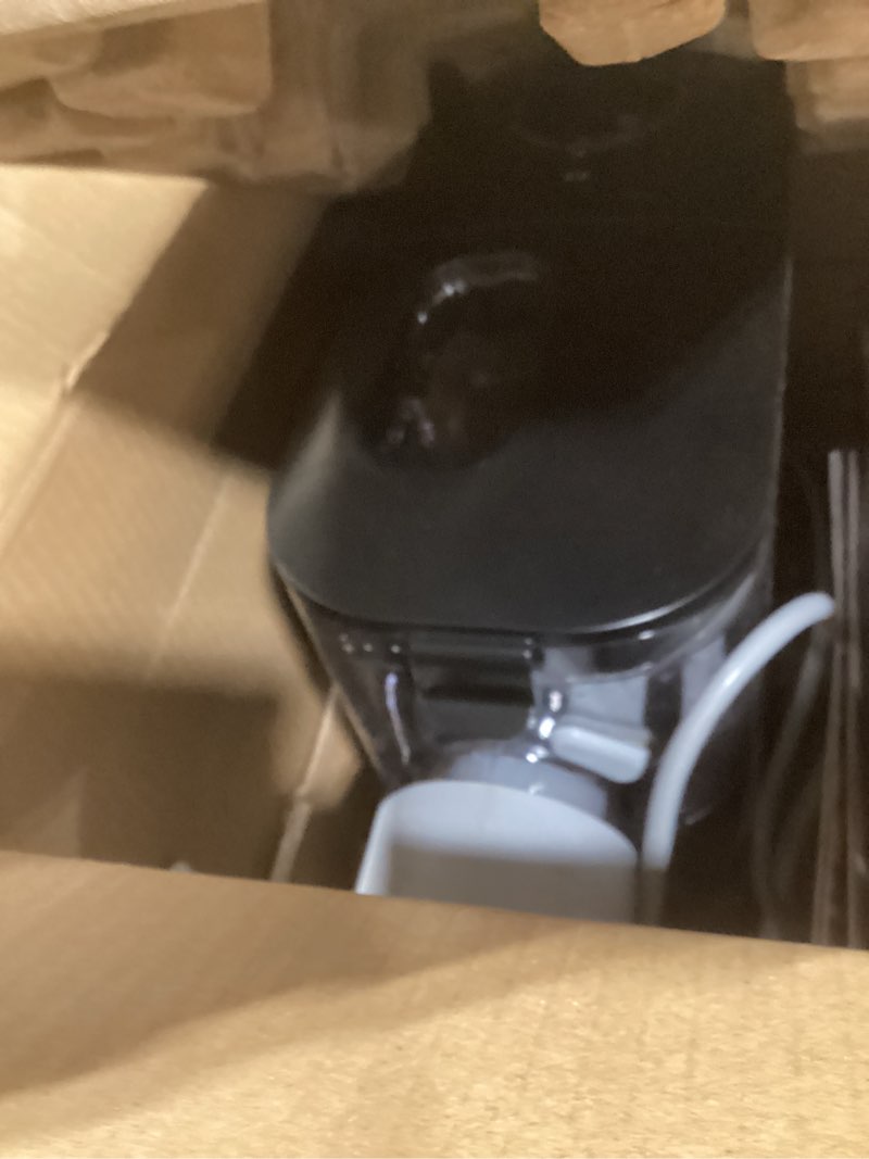 Condition photo showing New/Like New for philips kitchen appliances compact pasta and noodle maker, viva collection, comes with 3 default classic pasta shaping discs, fully automatic, recipe book, small, black (hr2371/05)