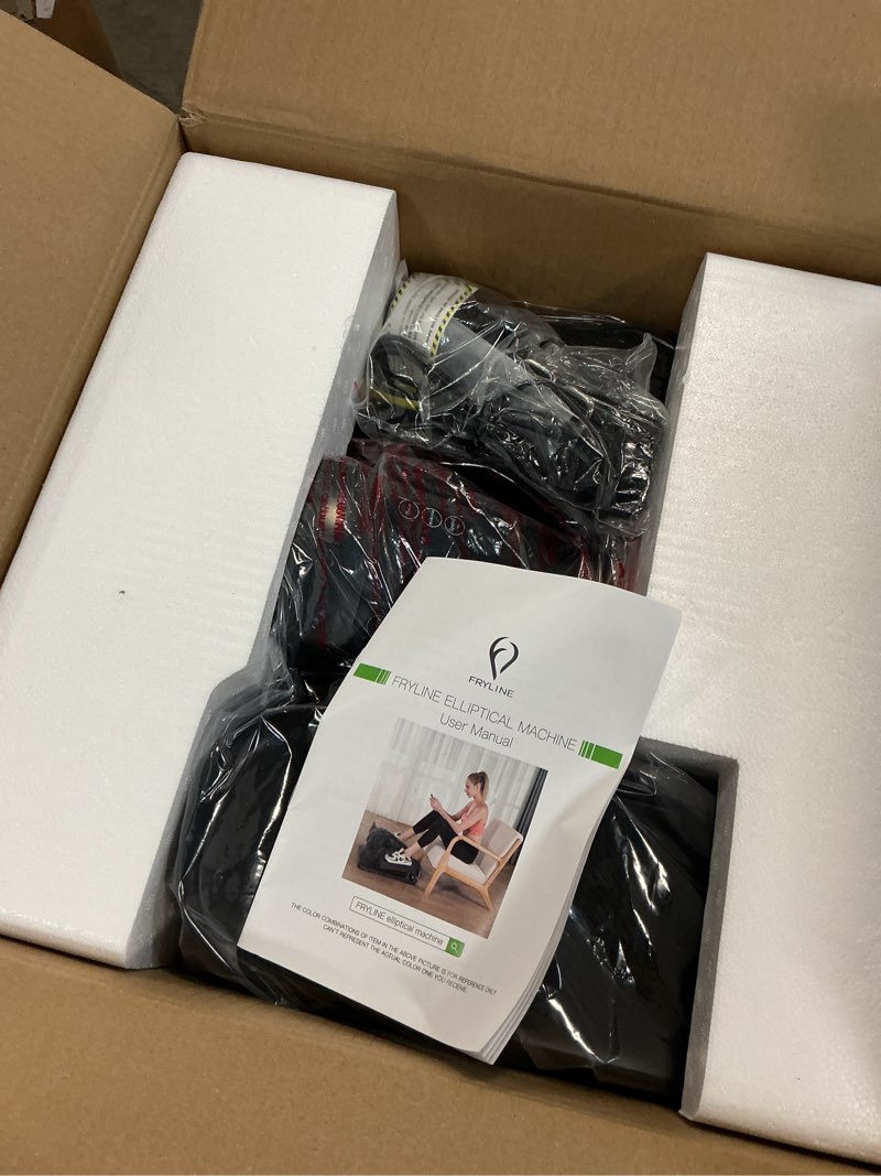Condition photo showing New/Like New for fryline under desk elliptical machine electric pedal exerciser remote lcd