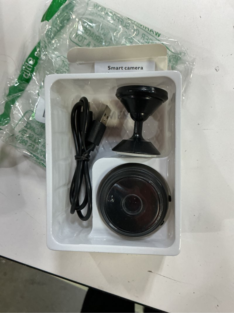 Condition photo showing Good Condition for Only 0.9 inch Hidden Camera with Audio/Video Mini Small Spy Cameras Home Indoor Use Cam Night Vision Motion Detection Baby Monitor Wireless Outdoor Nanny espias ocultas WiFi Security Secret (1920p)