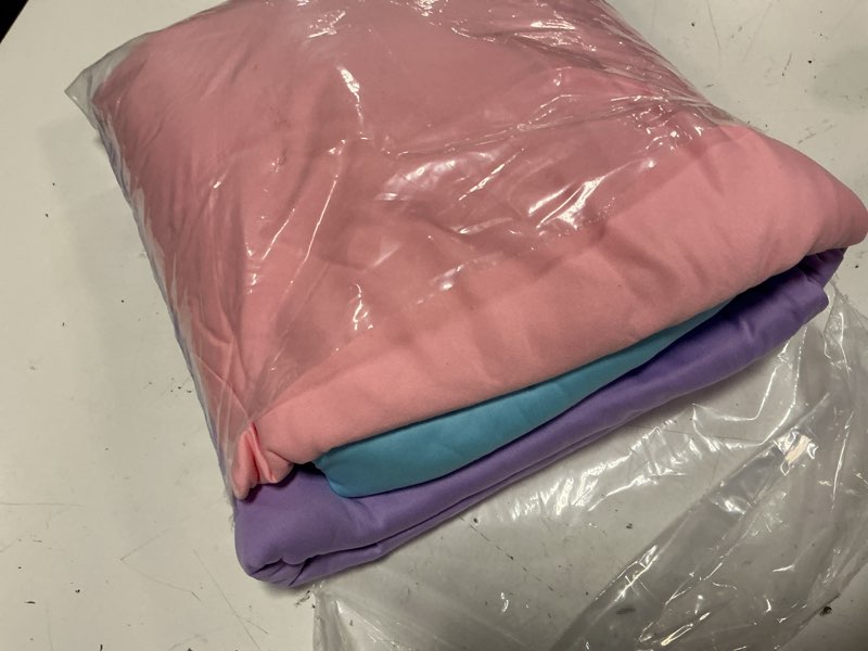 Condition photo showing Good Condition for arch backdrop cover set of 3 blue purple pink arch covers stretchy backdrop 6ft 6.6ft 7.2ft arch stand cover bridal baby shower photo birthday party wedding arch spandex