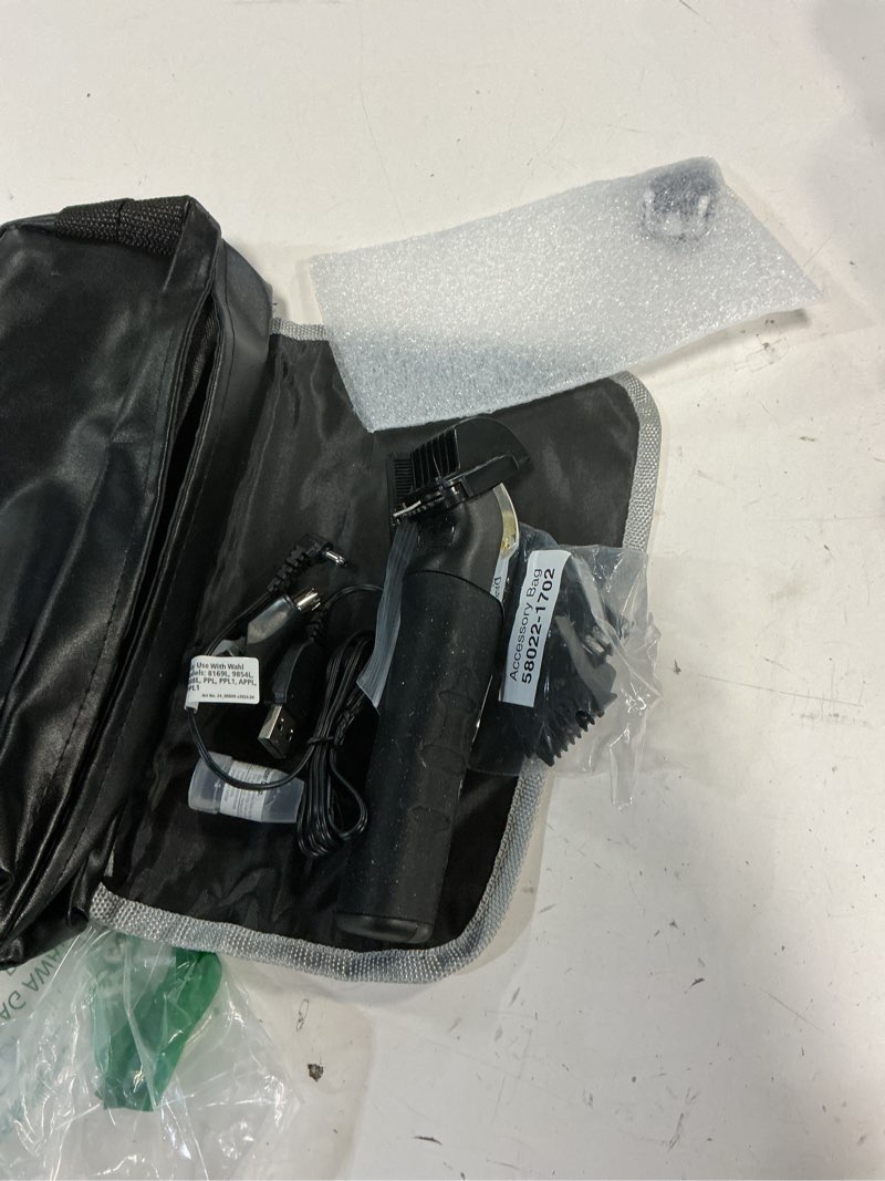 Condition photo showing As Is for Wahl USA Rechargeable Lithium Ion All in One Beard Trimmer for Men with Detail and Ear & Nose Hair Trimmer Attachment – Model 9854-600B