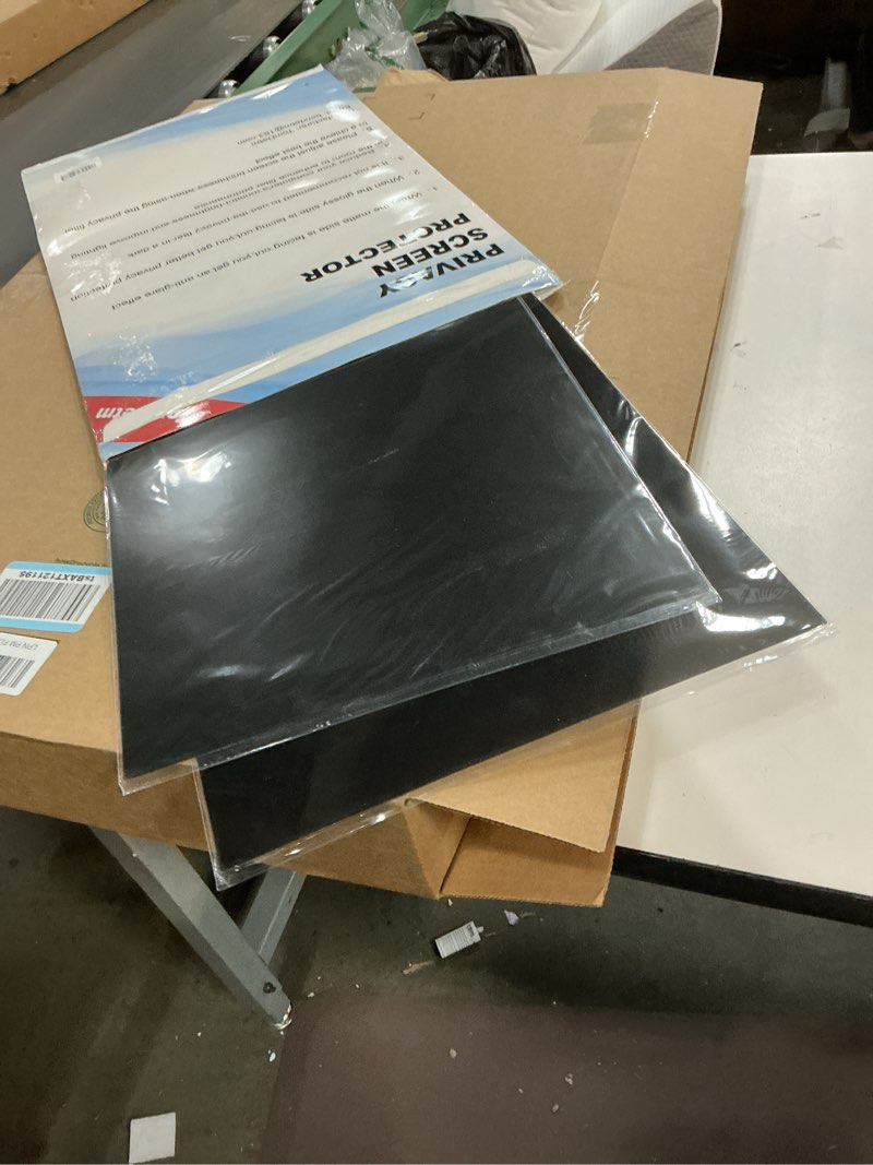 Condition photo showing Good Condition for [2-Pack] 24 Inch Computer Privacy Screen for 16:9 Monitor, Removable Anti Glare Blue Light Filter & Anti-Scratch Protector Film - Eye Protection Privacy Shield for Desktop Monitors 24 Widescreen (16:9)