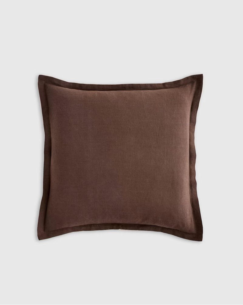 quince european linen curtain - single panel espreso