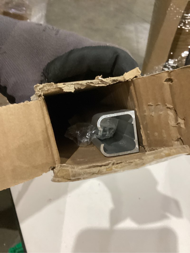 Condition photo showing Good Condition for HBL' 1 Pack Bifold Door Hardware Kits, Bi-fold Door Hardware Set with 36 Inch Long Track for Folding Closet and Indoor Use, Heavy Duty and Easy to Install. 36" Track-1 V Fold