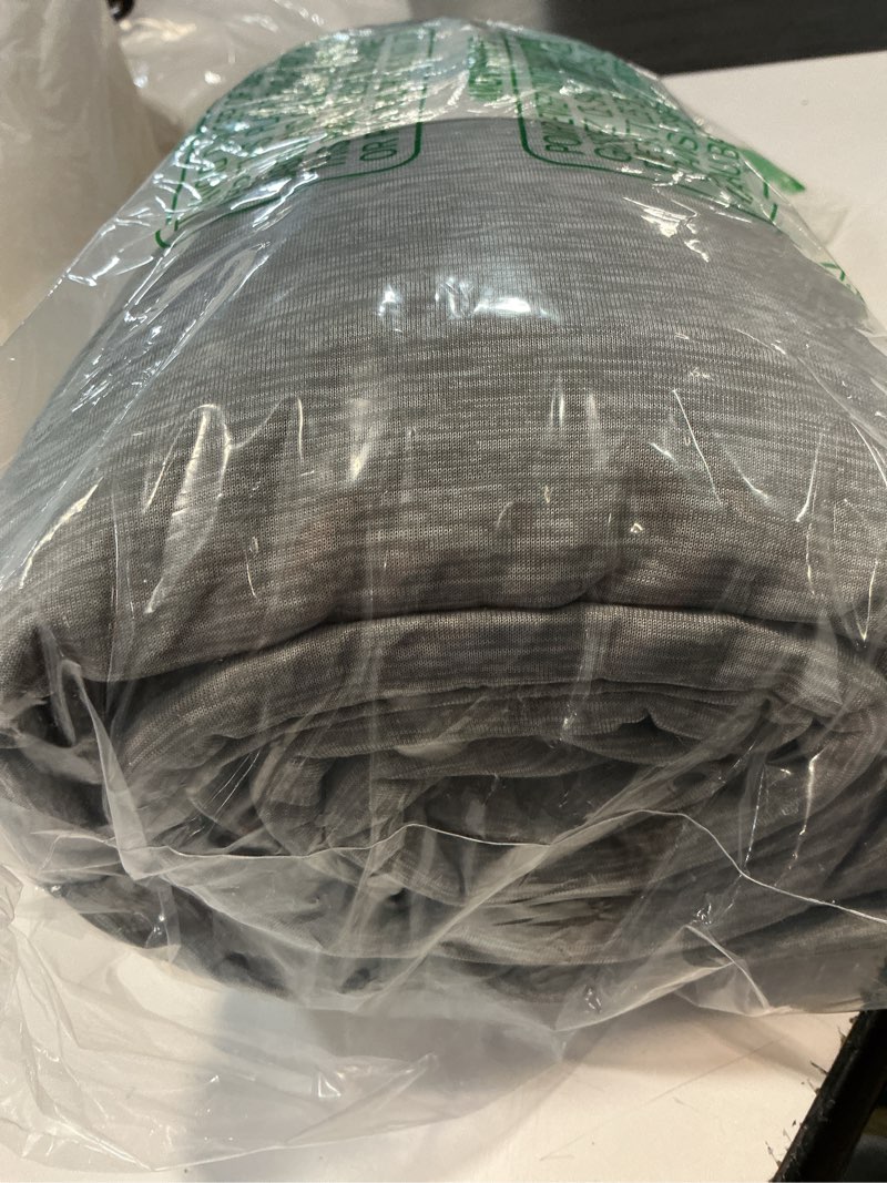 Condition photo showing Good Condition for topcee cooling blanket (90"x90"queen size) for sweats absorbs heat to keep adults cool on warm nights, q-max 0.5 for hot sleepers, ultra-cool lightweight blanket for bed 00-grey 90"×90"