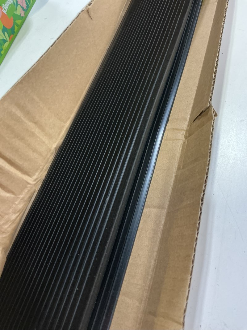 Condition photo showing Good Condition for 1" rise threshold ramps for doorways 40 in floor transition strip self-adhesive wheelchairs ramps, edge door threshold reducer transition strips for home steps (black, 2 pc) black 1" rise 40 in - 2 pc