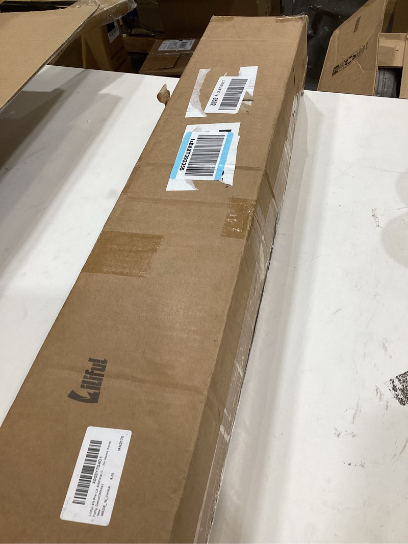 Condition photo showing Good Condition for Liliful 4ft Pre Lit Artificial Christmas Tree with Plug in 70 LED arm White Light Xmas Pencil Tree nclude Metal Foldable Stand for Home Xmas Party Decor(Multicolor Light)