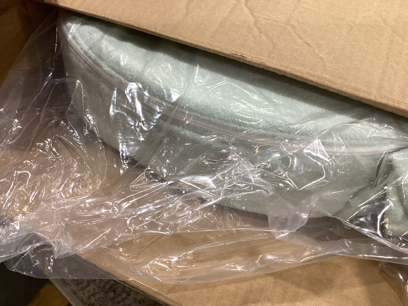 Condition photo showing New/Like New for my brest friend nursing pillow - deluxe - enhanced comfort w/slipcover - ergonomic breastfeeding pillow for ultimate support for mom & baby - adjustable pillow w/handy side pocket, spring green