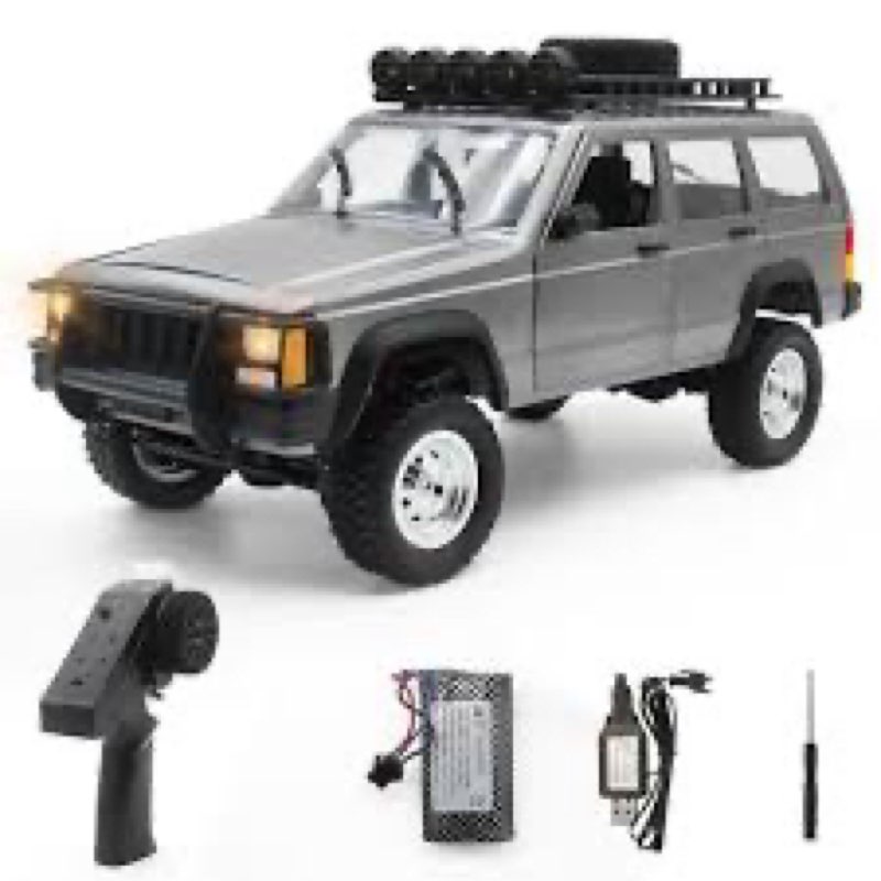 Goolsky RC Rock Crawler, 1:12 Scale Remote Control Car, 4WD Off Road RC Truck, 2.4Ghz All Terrains C