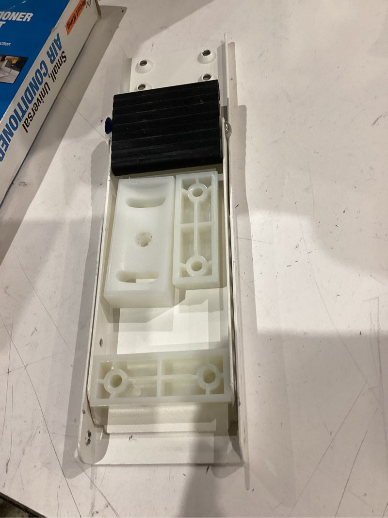 Condition photo showing Good Condition for 3.75 in. x 13.125 in. air conditioner small support brackets hold up to 80 lbs.