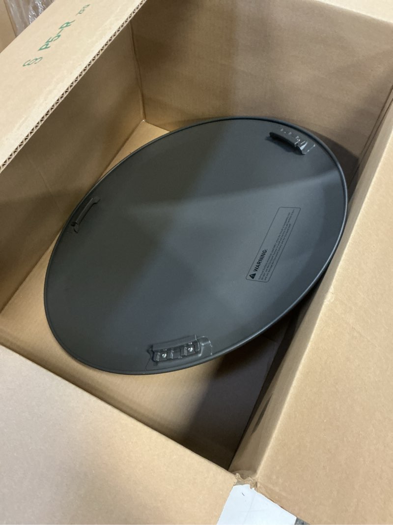 Condition photo showing New/Like New for Solo Stove Surround Surface for Yukon | Durable Lid for Fire Pit Cover, Cold-Rolled Steel, Diameter: 34.5 in, Weight: 13.67 lbs