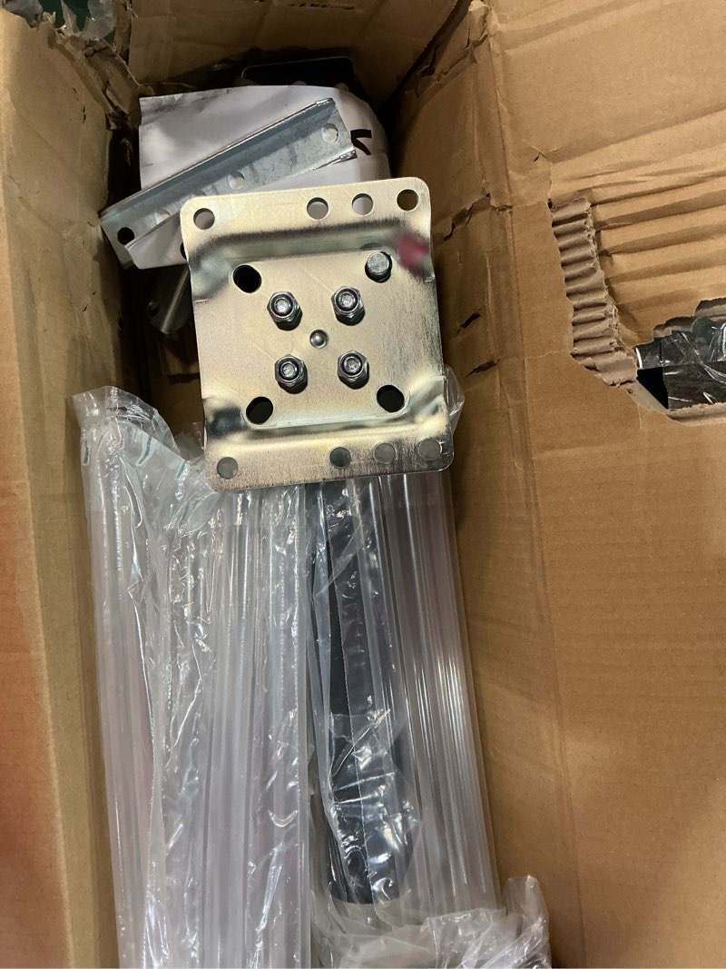 Condition photo showing New/Like New for vevor trailer jack, 2500 lbs dynamic load capacity, heavy duty swivel bolt-on trailer jack with ergonomic handle, 15-inch vertical travel, suitable for rv, horse, utility, camping and yacht trailers 2500lbs