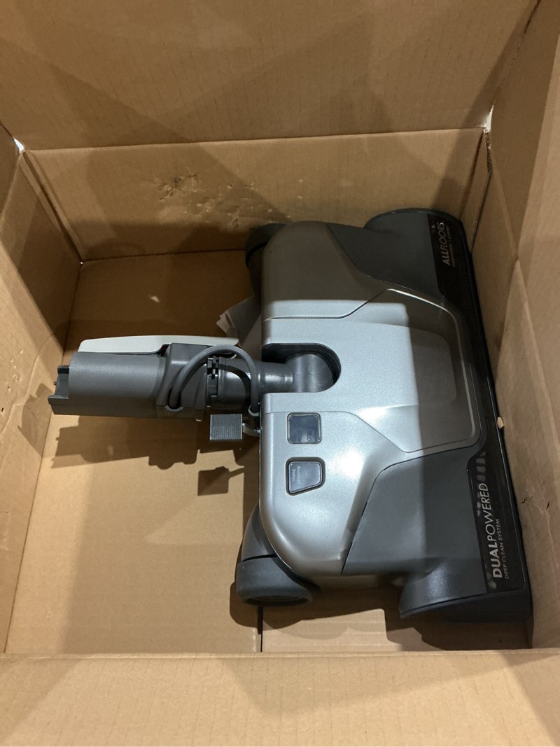 Condition photo showing As Is for kenmore bc1001 powermate nozzle for canister vacuum cleaners - 81214, 81414, bc2005, bc3005, bc4005, 22614,(specific uses: hard floor, carpet, stairs) black