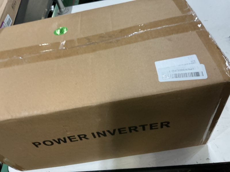 Condition photo showing New/Like New for 24v dc to 120v ac 4000 watt pure sine wave inverter for rv, truck, solar, home, off-grid, power inverter with 4 ac outlet, 30w type-c, 5v 3.1a usb, hardwire port, remote control, surge 8000w blue+matte black 24v-4000w pure sine wave inverter