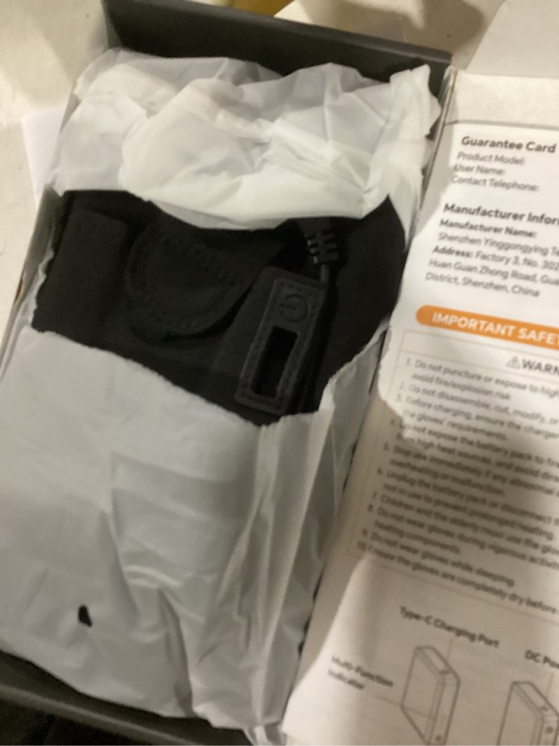 Condition photo showing Good Condition for heated gloves, 10400mah battery fingerless flexible for work outdoor hunting skiing motorcycle writing for men and women – ideal match with electric hand warmers for cold winter?m?