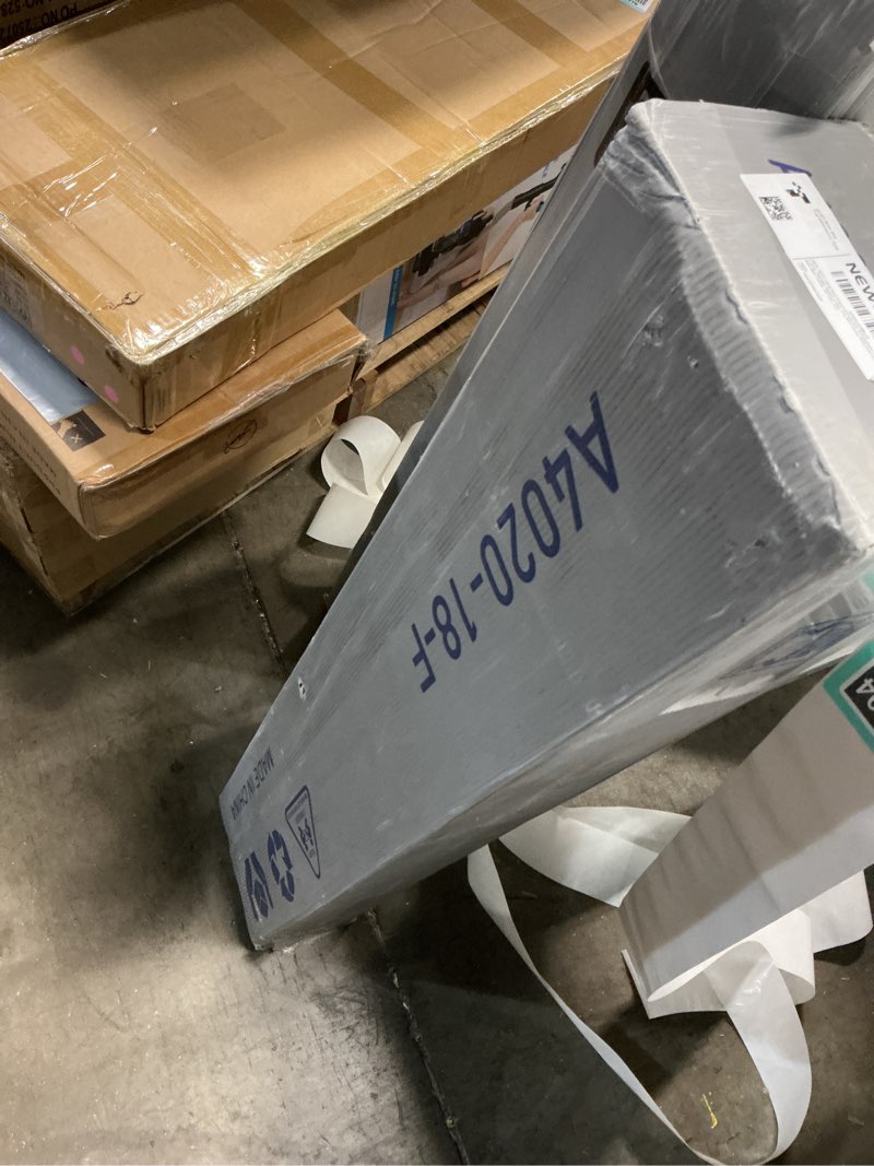 Condition photo showing New/Like New for Metal Bed Frame,Full Size Bed Frame with Storage Space,Heavy Duty Sturdy Mattress Foundation,Easy Assembly,No Box Spring Needed, Black,18 Inch,Full Full 18 Inch