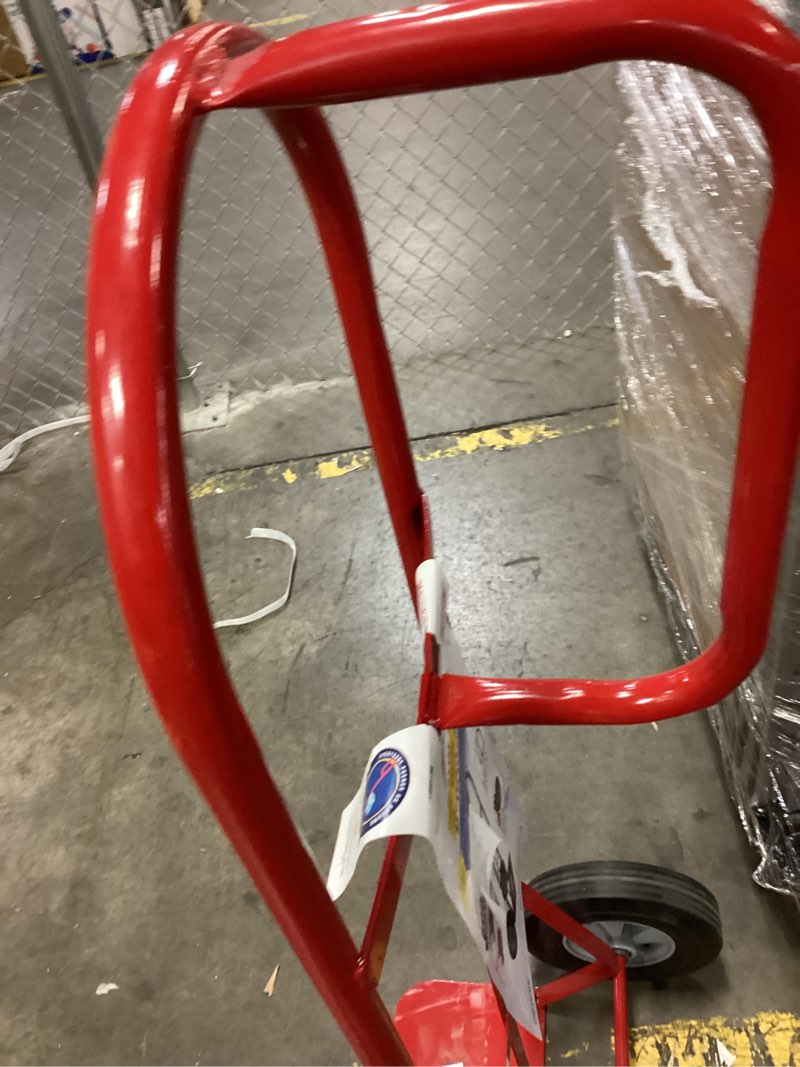 Condition photo showing Good Condition for milwaukee 800-lb capacity 2 -wheel red steel heavy duty hand truck