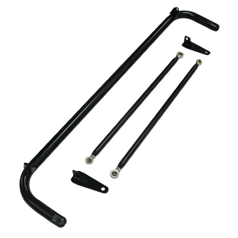 JINS&VICO 48" Universal Black Metal Harness Bar Durable Safety Belt Bar Rod Works with All 4-Point, 5-Point and 6-Point Seat Belts, Easy Assembly