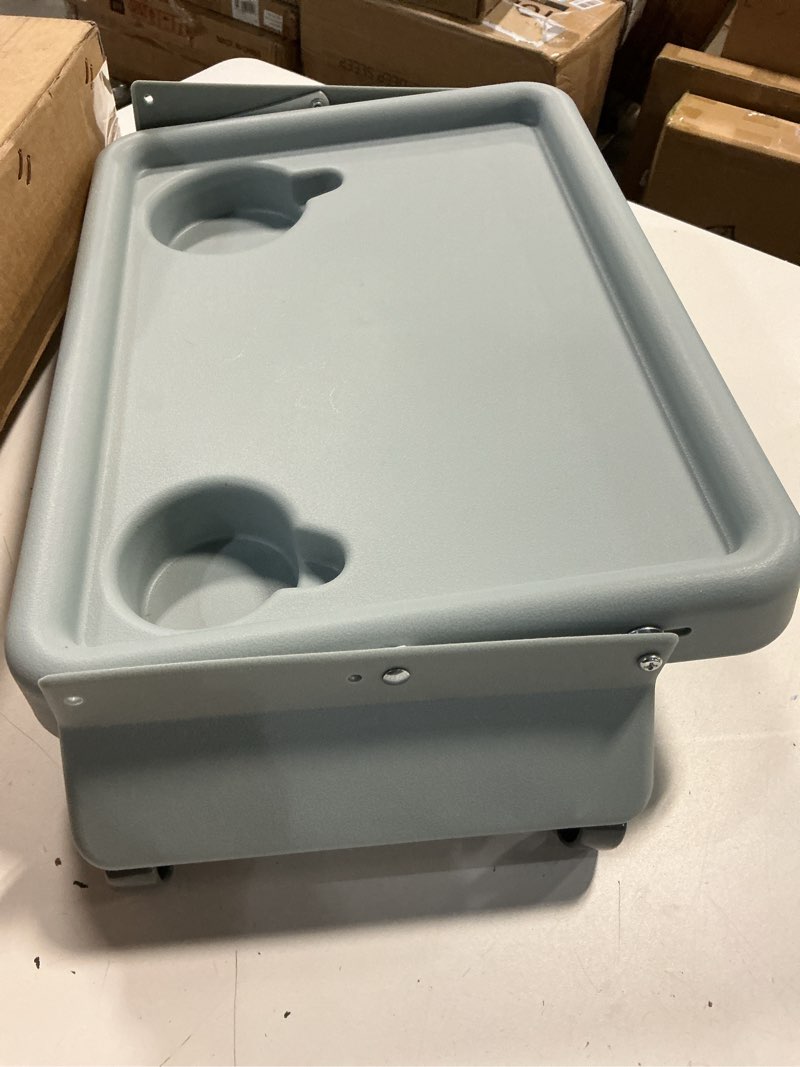 Condition photo showing Good Condition for drive medical 10125 walker tray with cup holders, gray