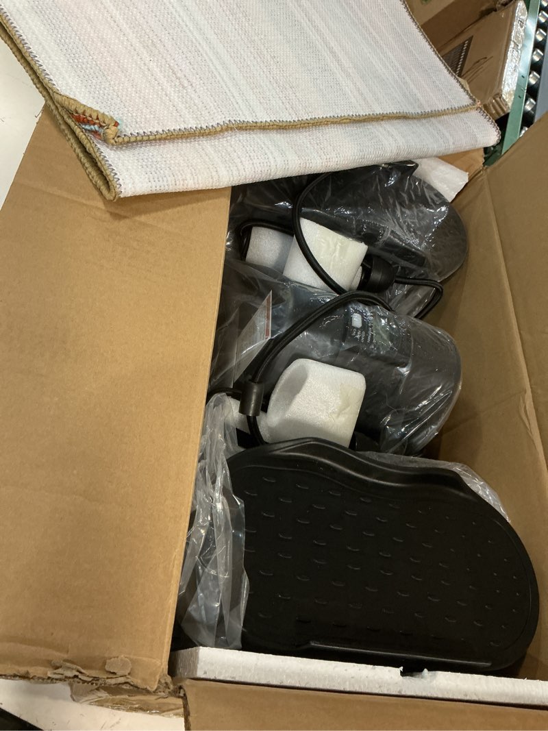 Condition photo showing Good Condition for the rock stepper machine with resistance bands-side to side stepper for exercise at home,3d rocking stepper for hip mobility&posture correction,low-impact full body workout with digital monitor grey