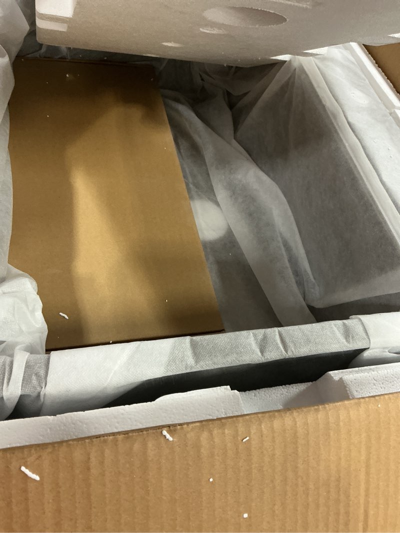 Condition photo showing New/Like New for 28x22 Black Drop In Kitchen Sink and Faucet Combo - 28 Inch Black Stainless Steel Drop-in Sink with Faucet, 10 Inch Deep Single Bowl Workstation Sinks with Accessories 28x22x10 Inch Gunmetal Black