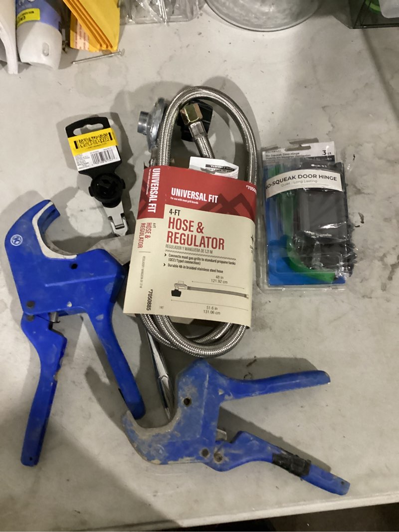 assorted home improvement items