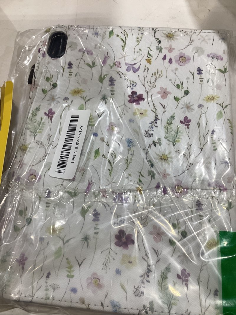 Condition photo showing Good Condition for for iPad (A16) 11th Generation Case, iPad 10th Generation Case with Pencil Holder, ipad case 10th Generation Multi-Angle Adjustable Stand with Magnetic Closure/Card Slots/Auto Wake Sleep, Floral