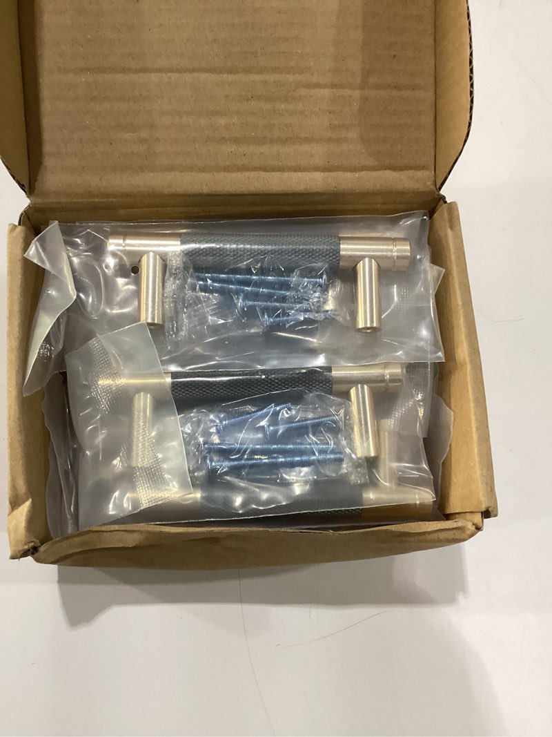 Gutuwellea 12 Pack 3 Inch 76 mm Knurled Cabinet Handles Cabinet Pulls Aluminum Handles Knurled Drawe