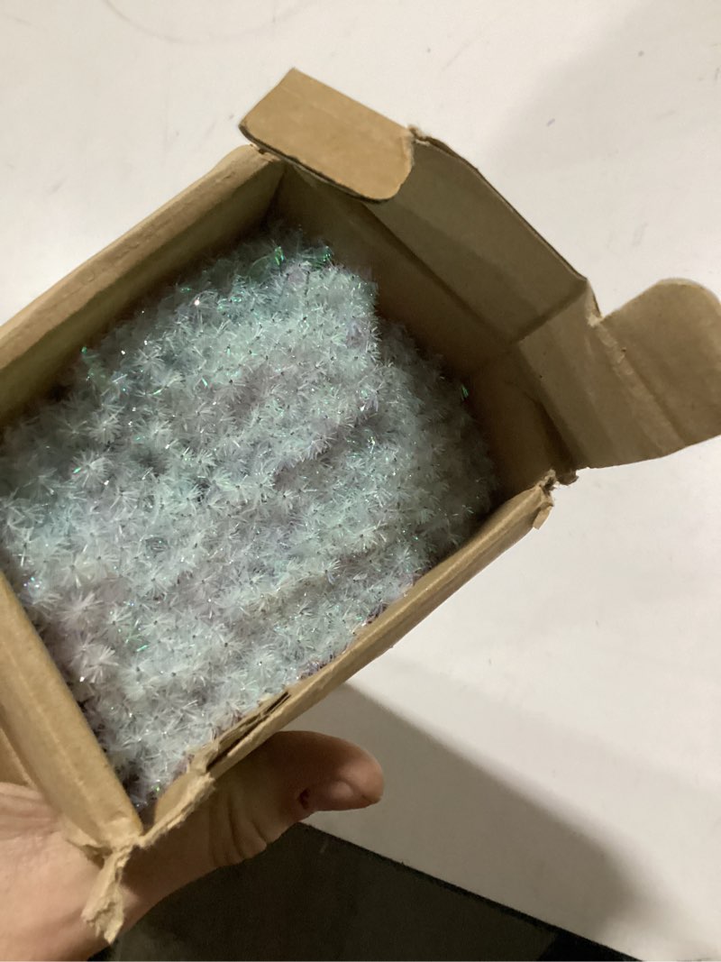 Cindeer 600 Pcs Glitter Pipe Cleaners for Crafts 12 Inch Tinsel Chenille Stems Silver Metallic Pipe 