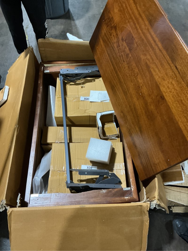 Condition photo showing Good Condition for flintoff solid wood coffee table similar to stock photo
