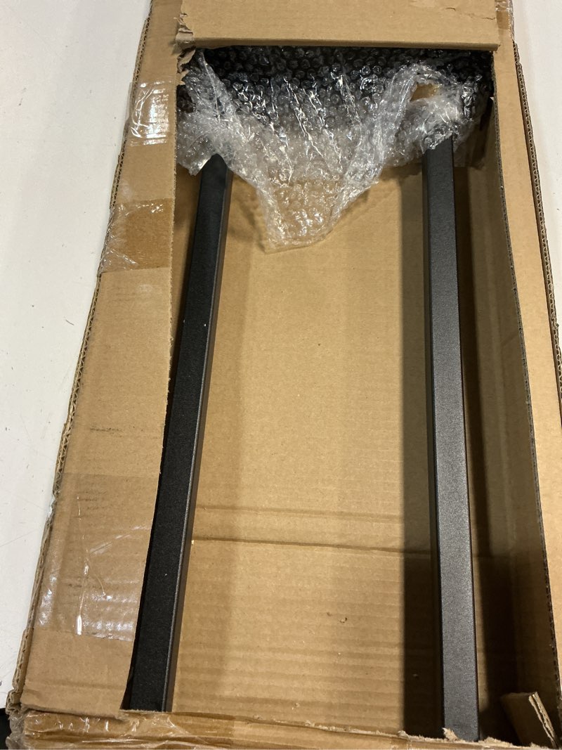 Condition photo showing Good Condition for poster stand heavy duty - adjustable poster stands for display foam board, double sided pedestal floor standing sign holder height up to 80 inch, 1 pack double-pole poster stand 1 pack