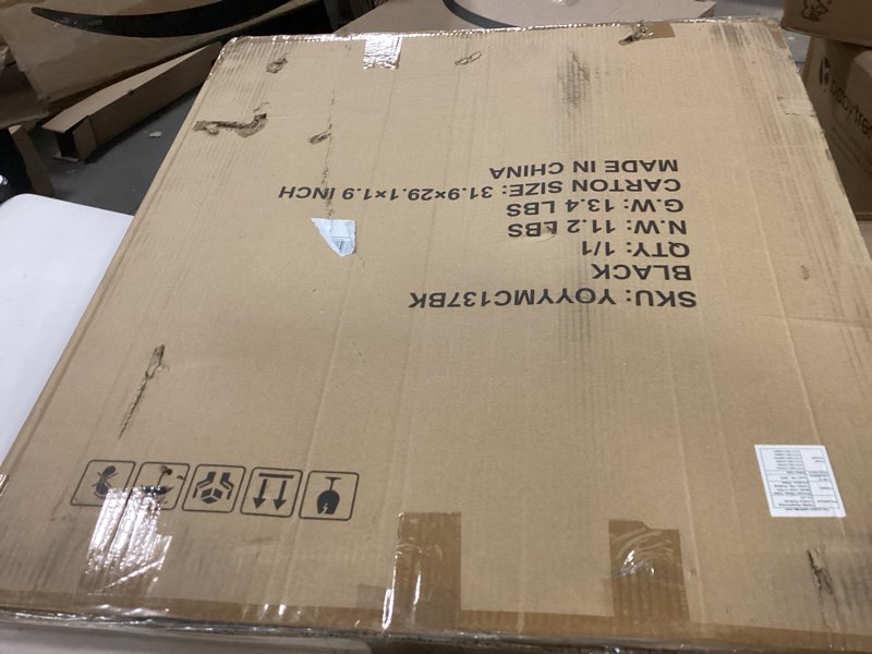 Condition photo showing Good Condition for 29-43" Baby Gate for Stairs, 30" Tall Dog Gate Indoor, Pressure Mountd Baby Gates with Auto-Close/Hold-Open Features and Anti-Trip Pedal, Safety Kids Gate for Doorways, House, Stairs Black 29-43"*30"H