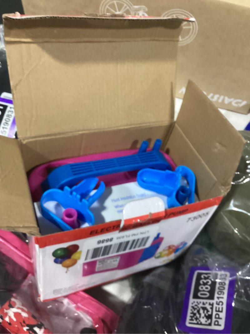 Condition photo showing Good Condition for balloon pump electric,110v 600w balloon blower inflator dual nozzle air pump balloons inflator for decoration, party, sport,gifts:2 balloon tying tools red electric balloon pump