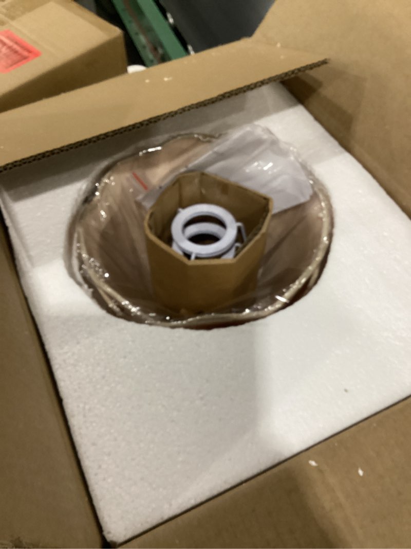 Condition photo showing New/Like New for Boho Wall Sconces Set of Two Rattan Wall Lamp Rustic Brass Wall Mount Light Hardwire Wall Sconces Lighting for Bedroom Living Room Hallway Vanity Stairway, E26 Base, 2 Pack Gold 8.6inch-hardwired