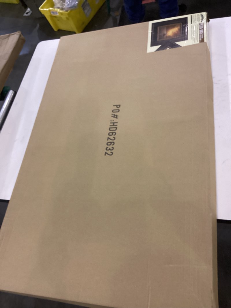 Condition photo showing New/Like New for Creative Mark Museum Plein Aire Ornate Picture Frame - 15x30 - Antique Black W/Gold - Pack of 1, High-End Antique Style Frames - Open Back with No Glass or Backing 15x30"