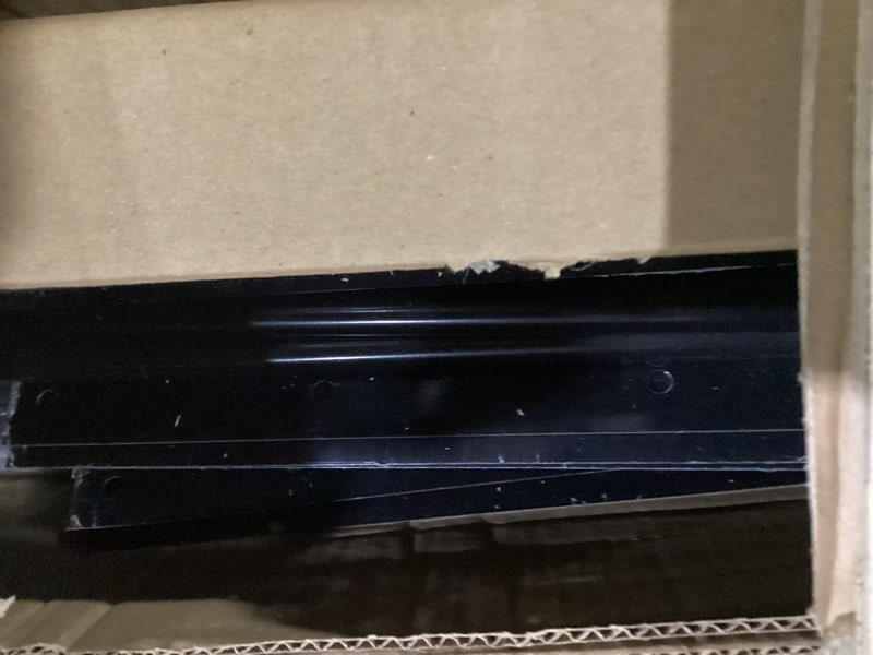 Condition photo showing As Is for yitahome 6x3x2ft 2pcs large raised garden bed kit, galvanized metal planter box with gloves, ground nails, support rod, outdoor above ground planters for plants vegetables flowers, black