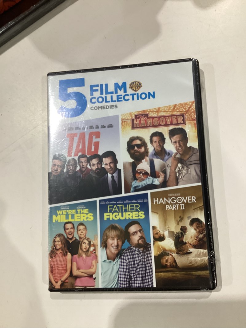 Condition photo showing Good Condition for 5-film collection: comedies volume 2 (dvd)(2019)