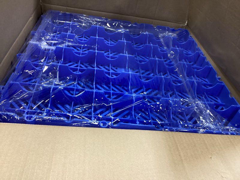 Condition photo showing New/Like New for Plastic Pallet, Lightweight Moisture Resistant Waterproof Floor Pallet for Indoor and Outdoor, Garage, Kitchen, Basement (Diamond 4 pcs, 11.8 * 11.8 * 1.96in) 11.8*11.8*1.96in