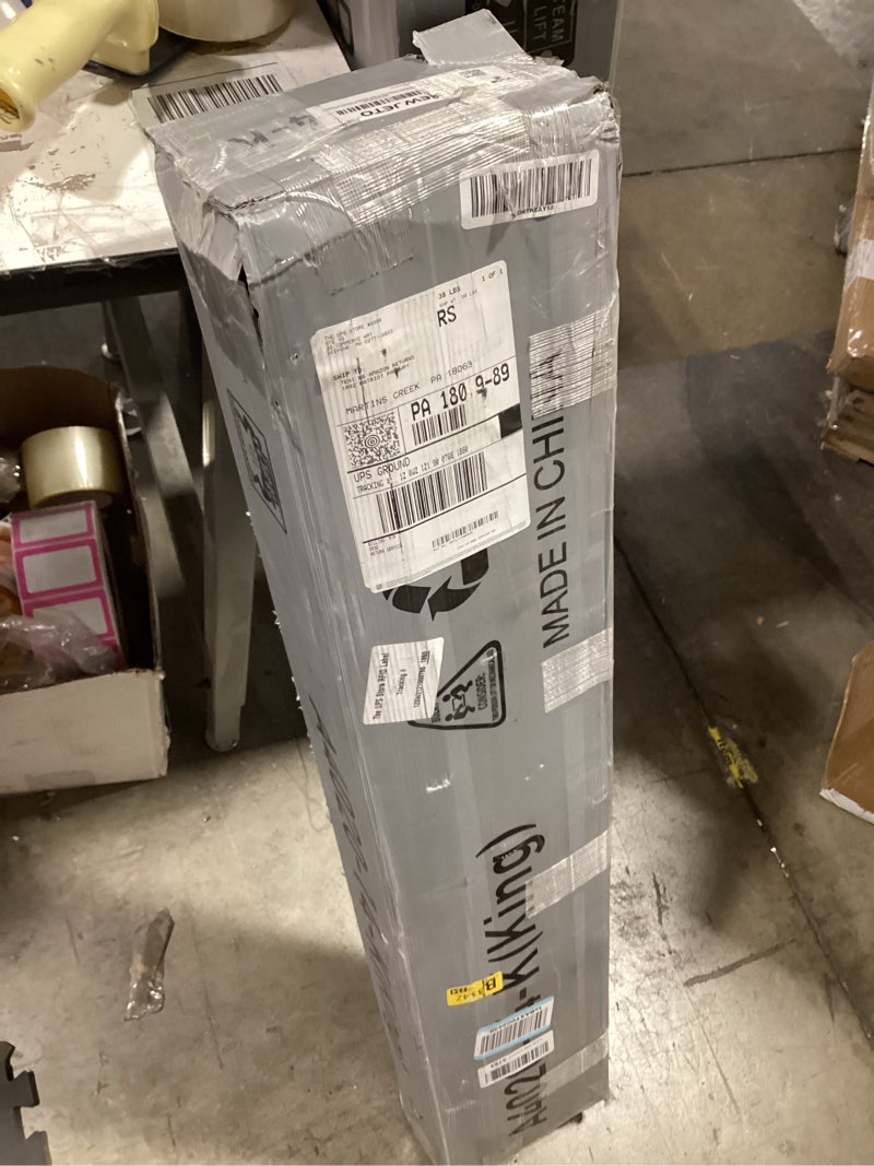 Condition photo showing Good Condition for metal bed frame,king size bed frame with storage space,heavy duty sturdy mattress foundation,easy assembly,no box spring needed, black,14 inch,king king 14 inch