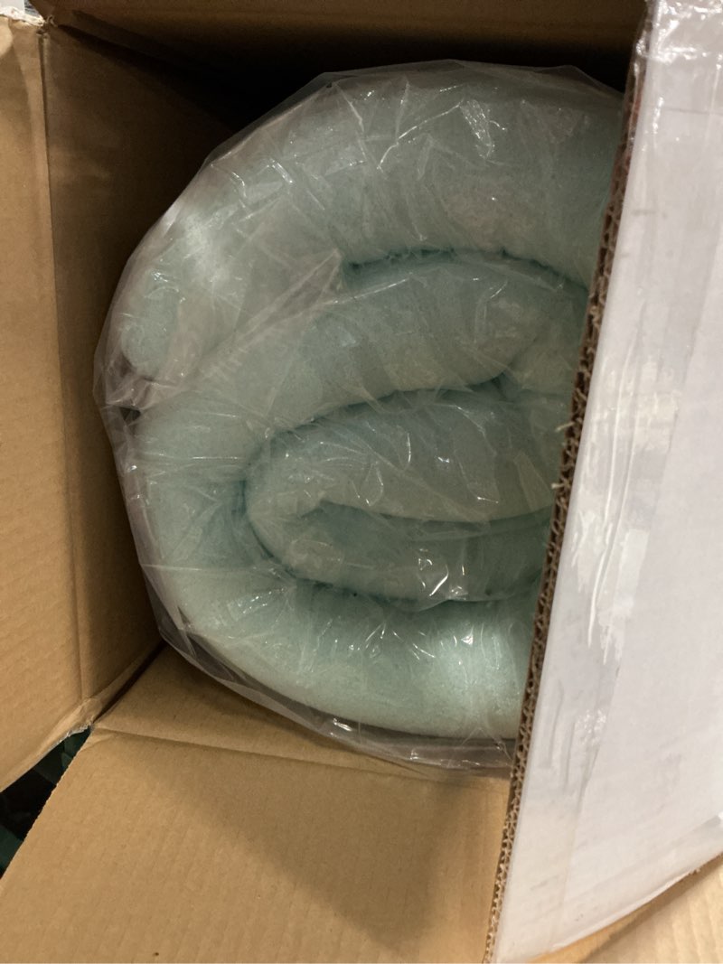 Condition photo showing New/Like New for linenspa memory foam mattress topper, twin size - 3 inch gel infused memory foam - plush feel - cooling and pressure relieving - certipur certified twin 3 inch classic gel