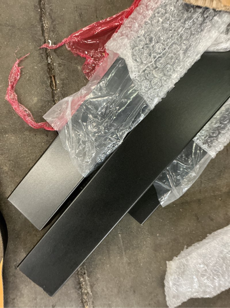 Condition photo showing Good Condition for muzata 6'6" black cable railing handrail rectangular stainless steel handrail for cable railing system top rail deck stair indoor outdoor length adjustable with paper user guide ht10 bp4 6'6" 1×handrail